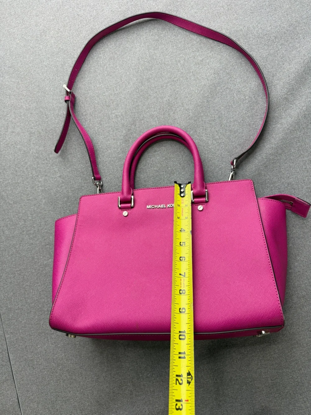 Michael Kors Selma Saffiano Leather Medium Satchel